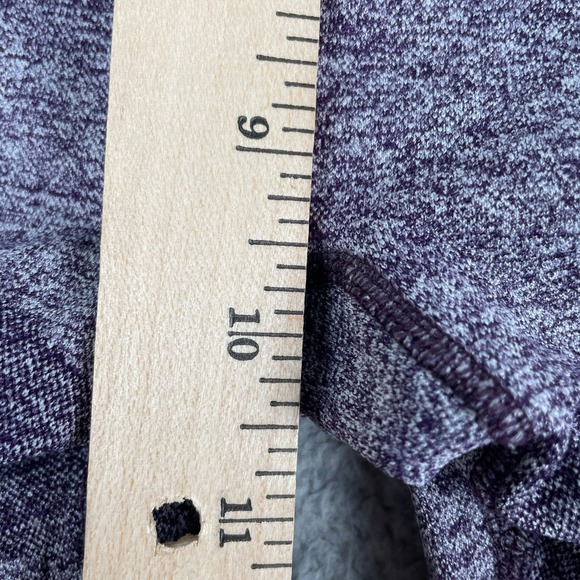 Gymshark Leggings Womens XXS Purple Seamless High Waist Stretch Slim Fit Logo - Picture 7 of 10